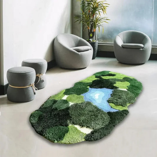 3D Non-Slilp Rugs