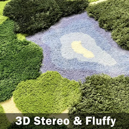 3D Non-Slilp Rugs